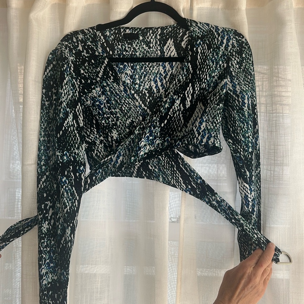 NBD from revolve wrap top